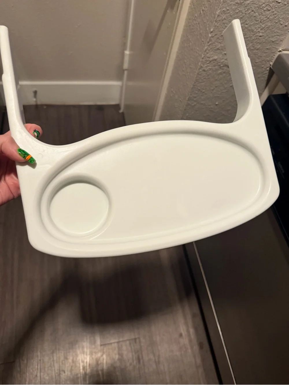 Ingenuity Baby Base 2-in-1 Booster Feeding and Floor Seat with Self-Storing Tray